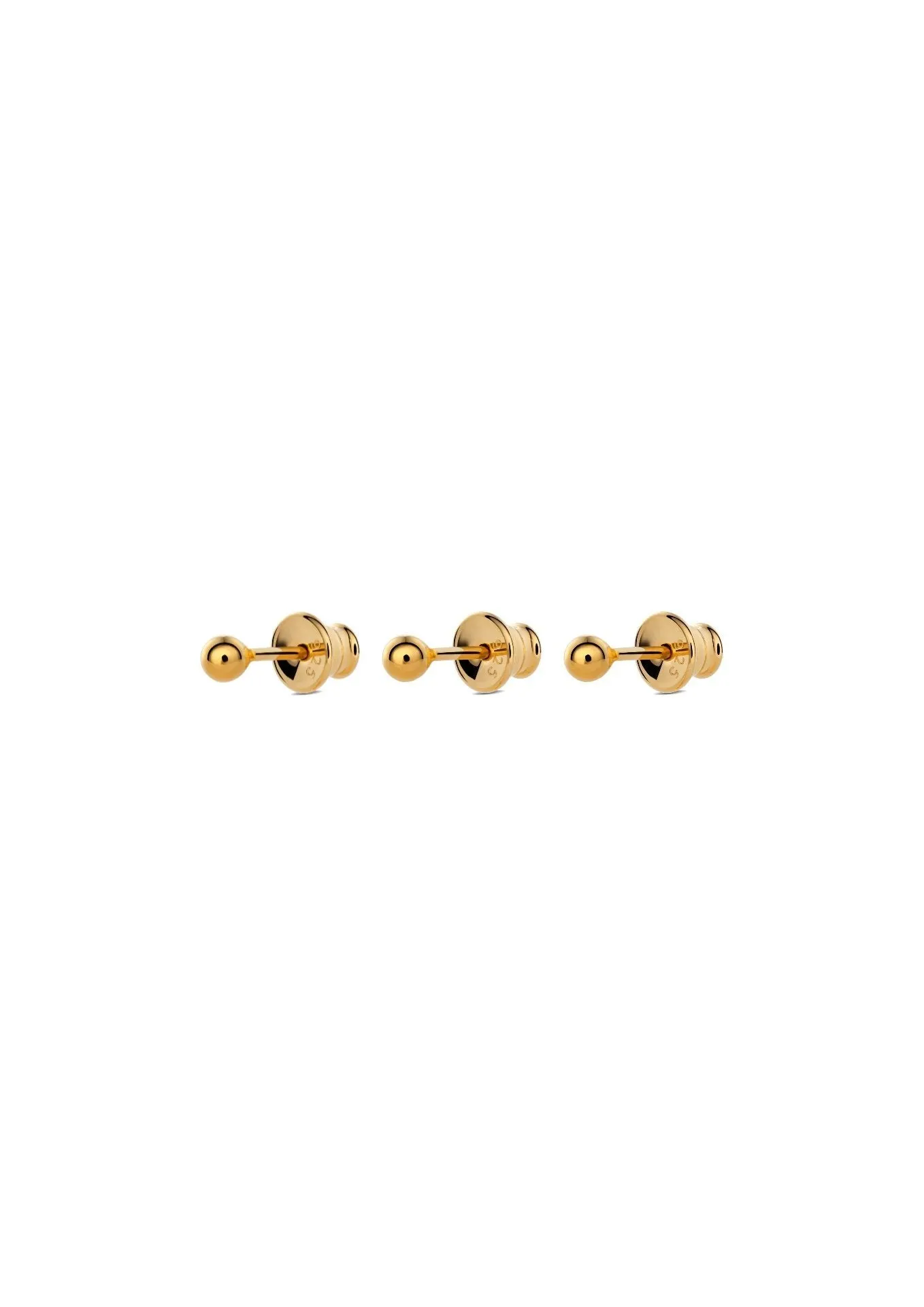 Pin Up Earrings Gold