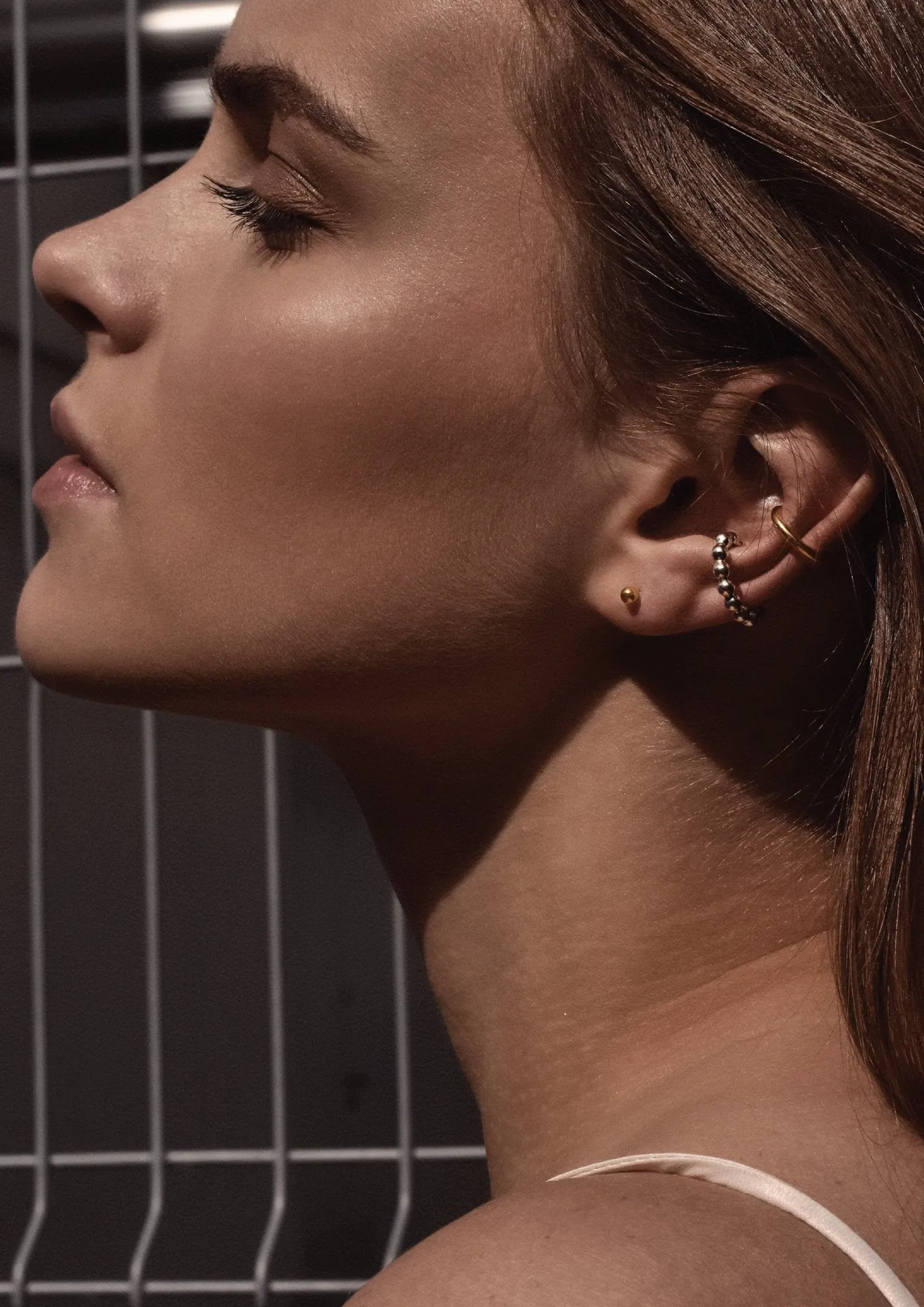 Pin Up Earrings Gold