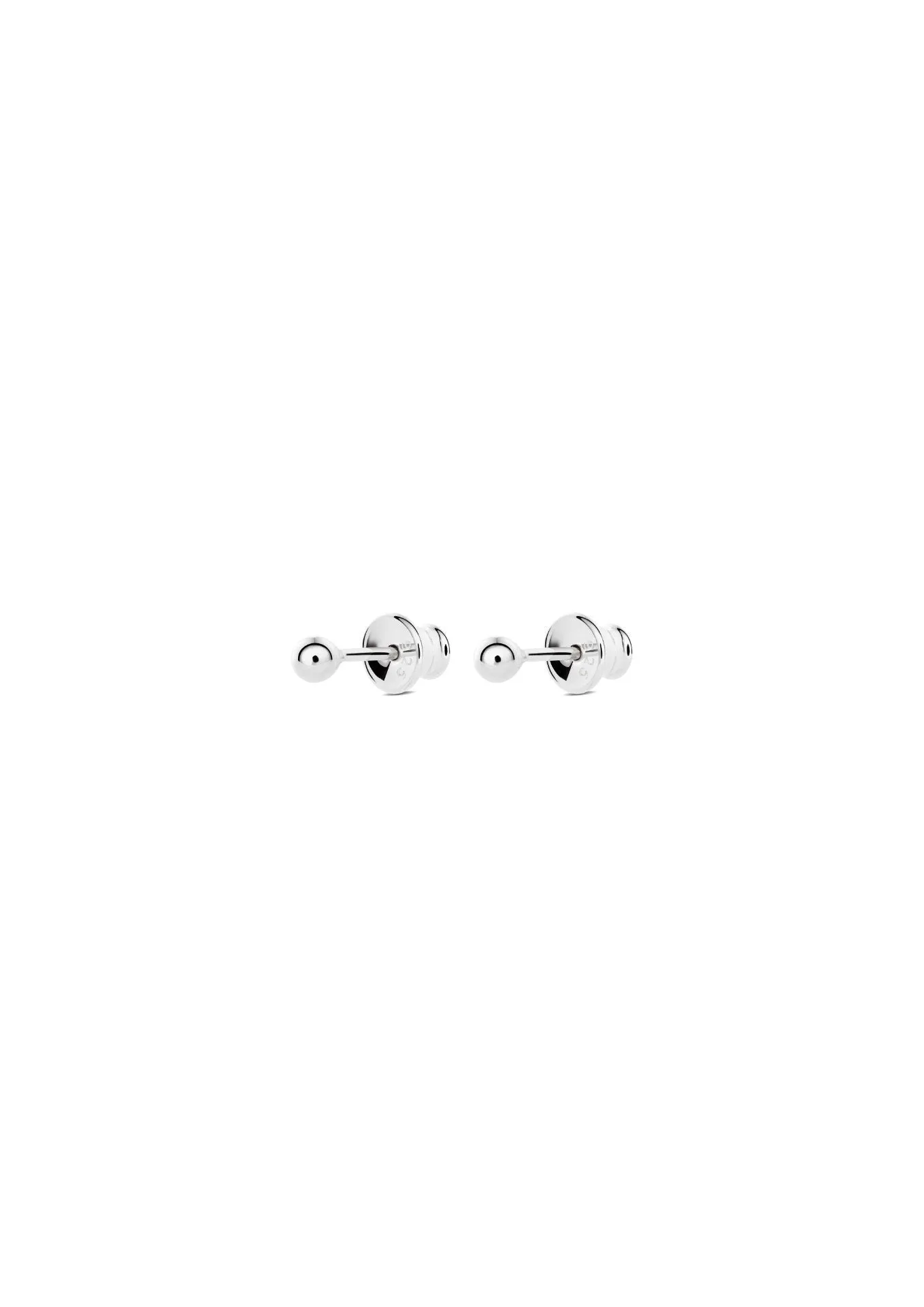 Pin Up Earrings Silver
