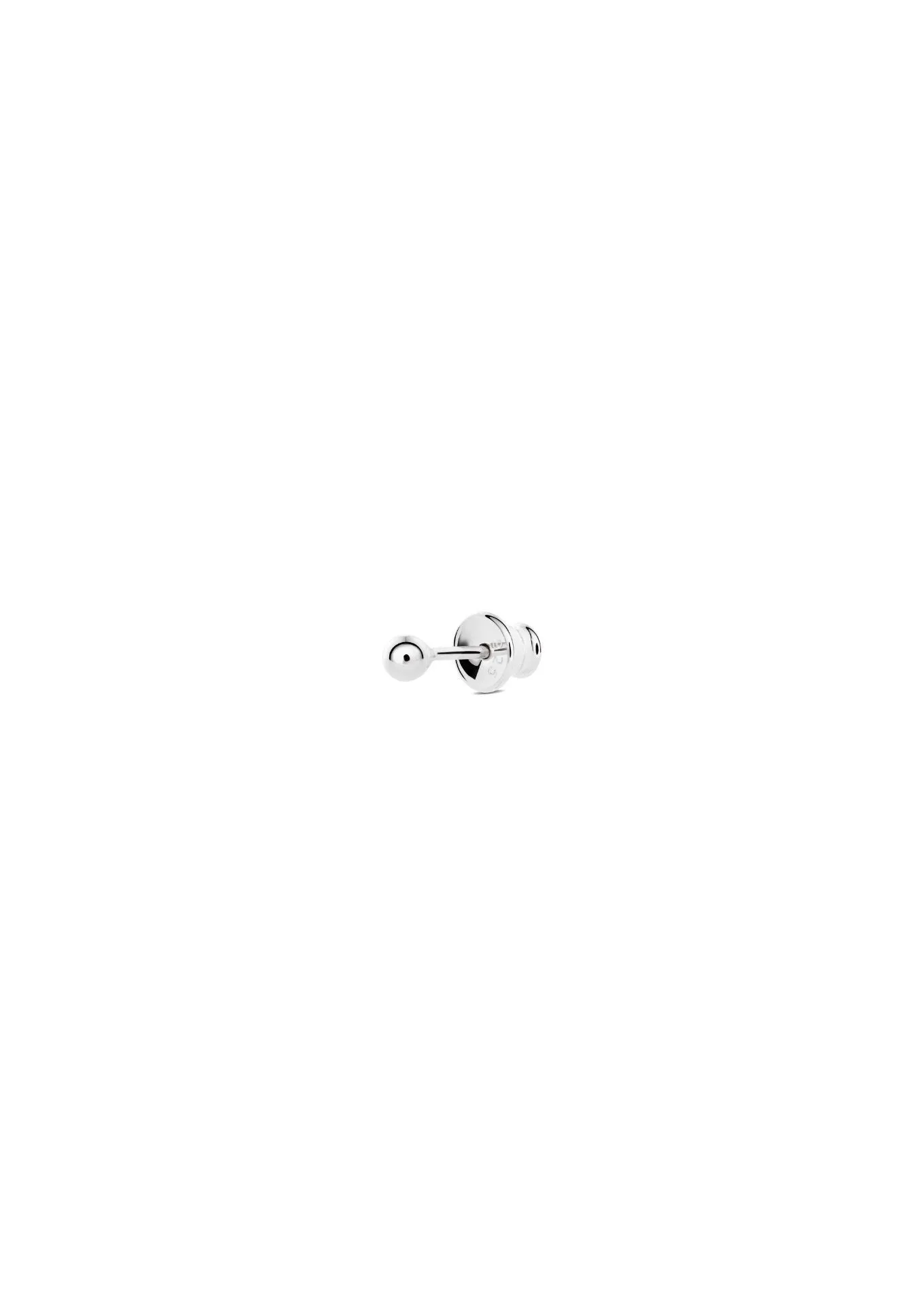Pin Up Earrings Silver