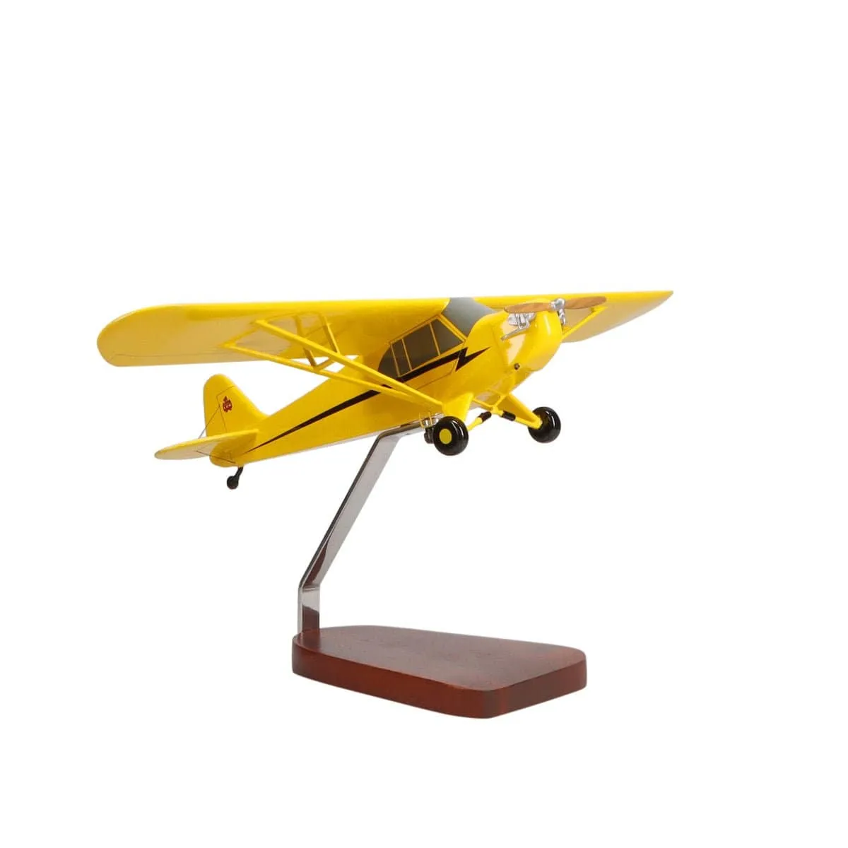Piper J3 Cub Large Mahogany Model