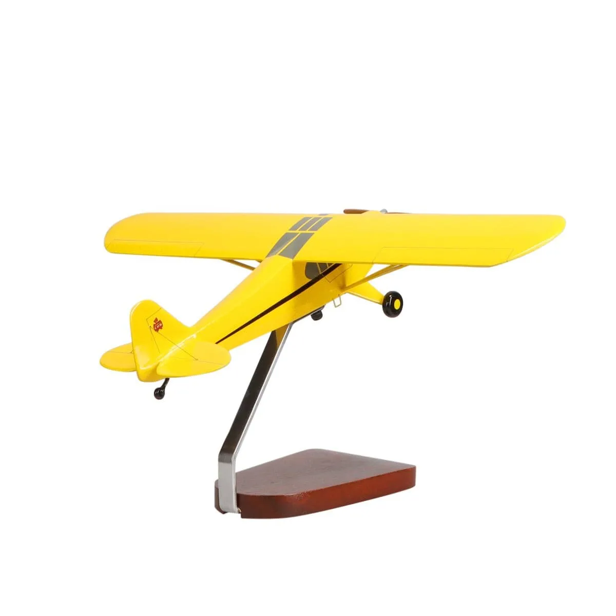 Piper J3 Cub Large Mahogany Model