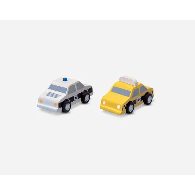 Plan Toys City Tax   Police Car