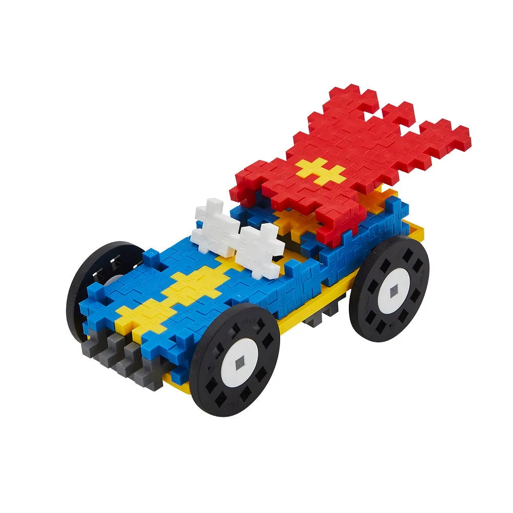 Plus Plus Mini Tube Color Cars 200-Piece (Hero)