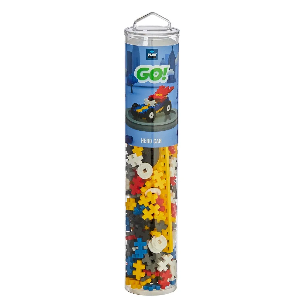 Plus Plus Mini Tube Color Cars 200-Piece (Hero)