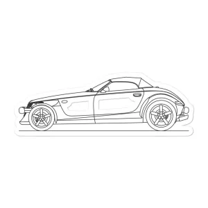 Plymouth Prowler Outline Sticker