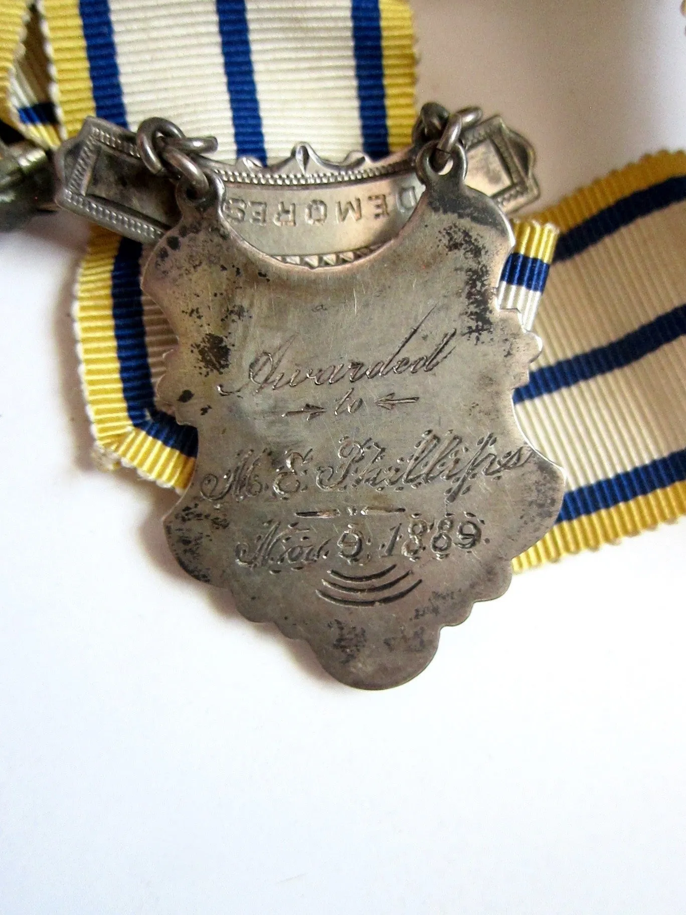 Prohibition Ceremonial Medal Necklace