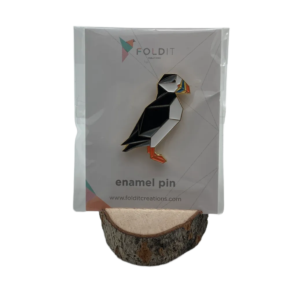Puffin Enamel Pin