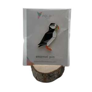 Puffin Enamel Pin