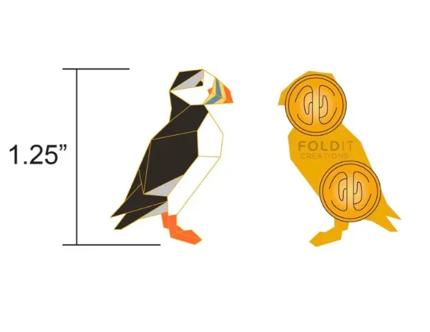 Puffin Enamel Pin
