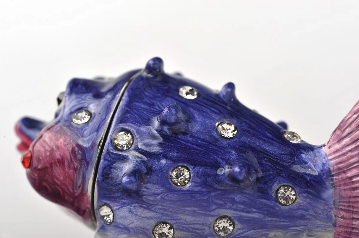 Purple Puffer-Fish