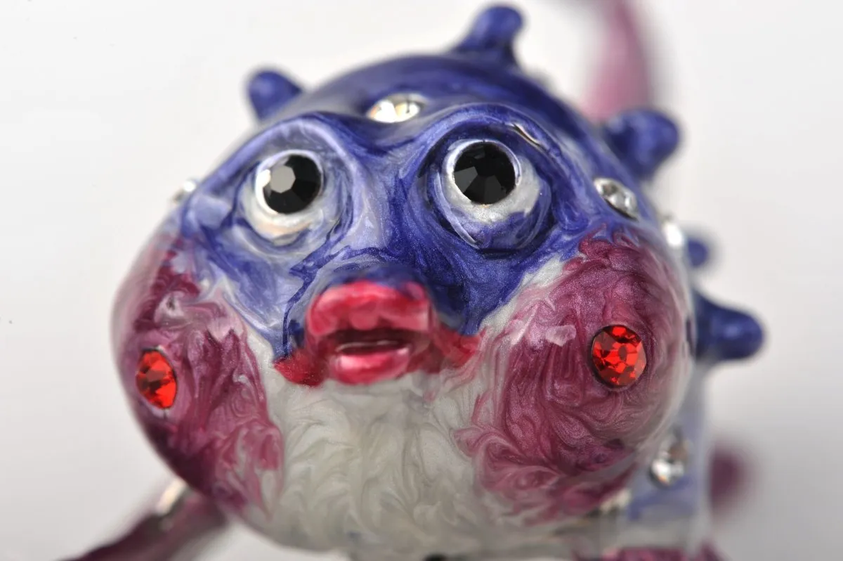 Purple Puffer-Fish