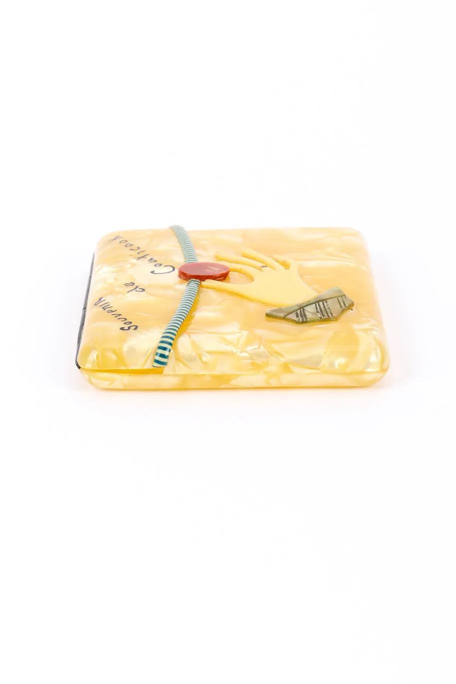 "Souvenir de Coaxicook" Celluloid Cigarette Case