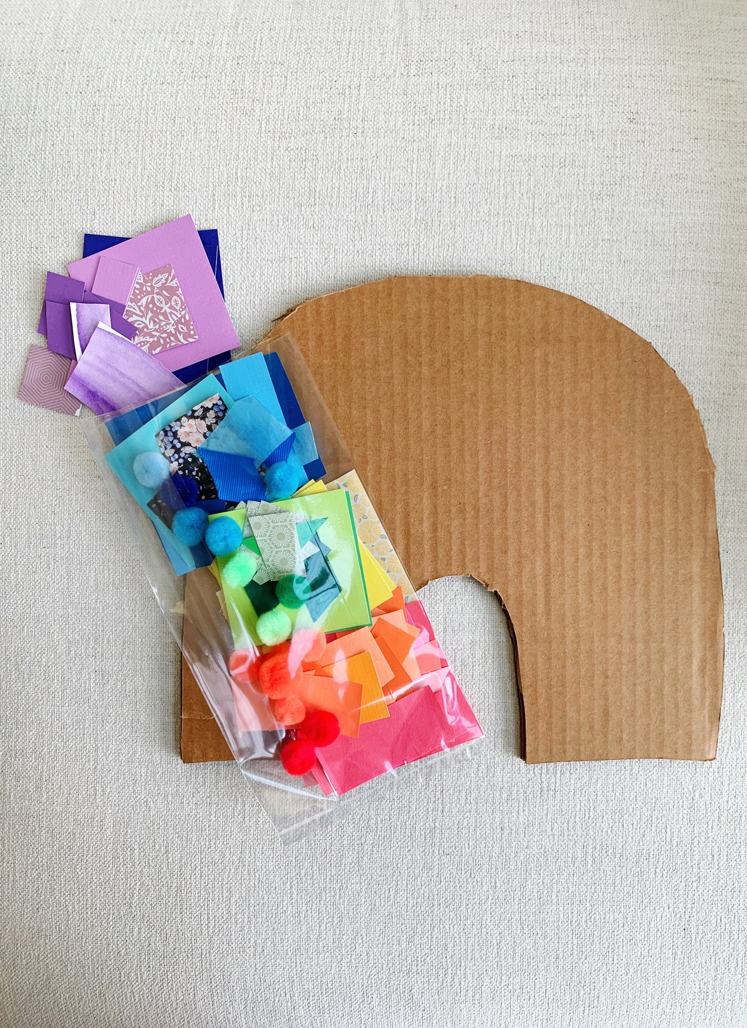 Rainbow Collage Kit