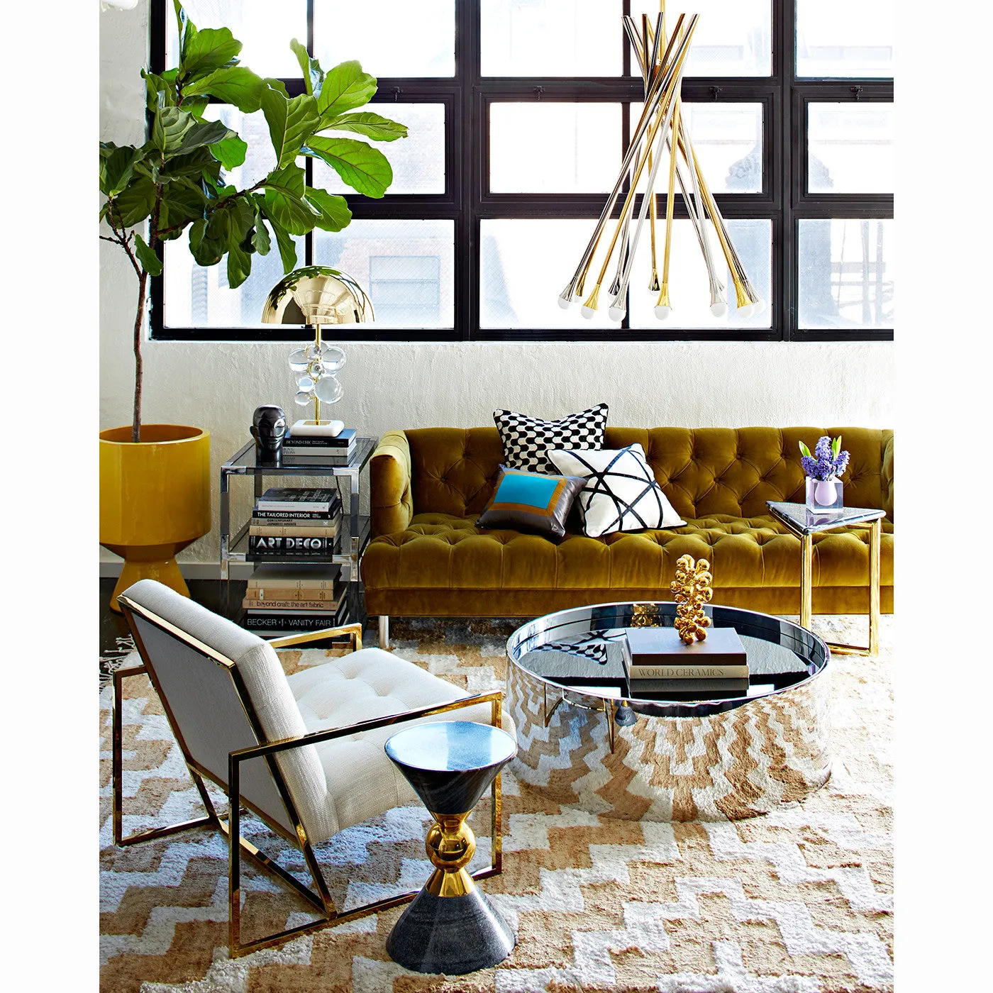 Reflective Coffee Table