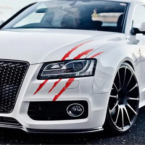 Reflective Monster Claw Car Stickers