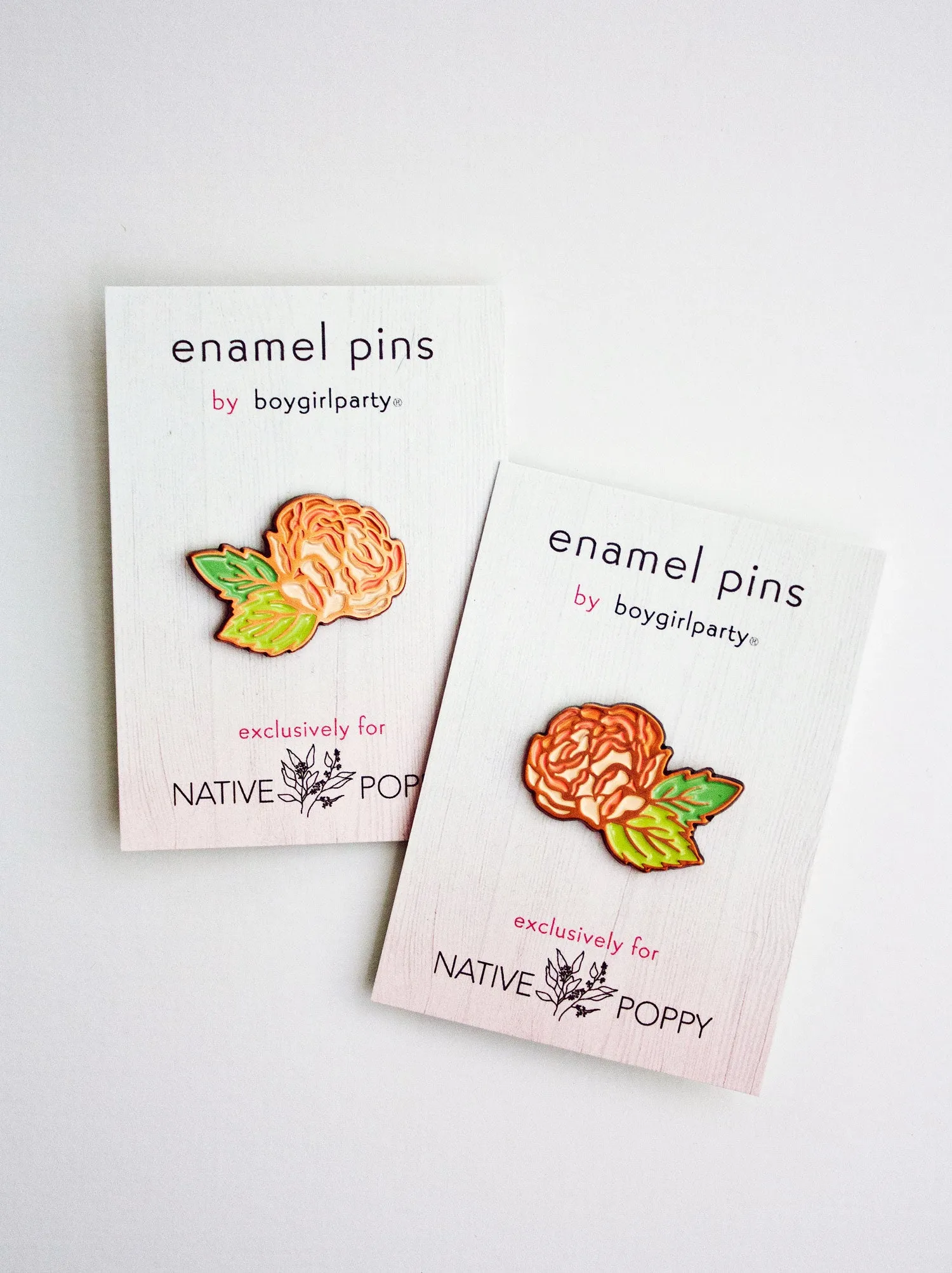 Rose Pin Set - Valentines Day Rose Enamel Pins - Wedding Lapel Pins
