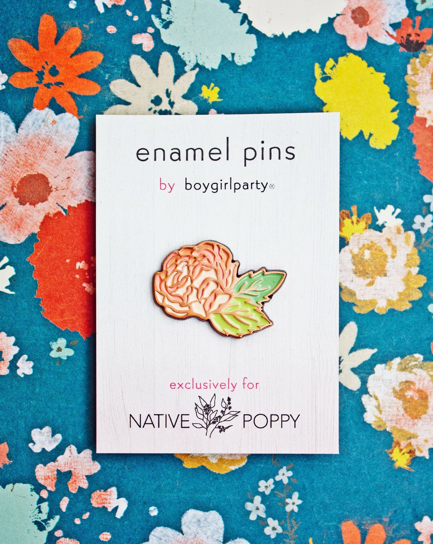 Rose Pin Set - Valentines Day Rose Enamel Pins - Wedding Lapel Pins