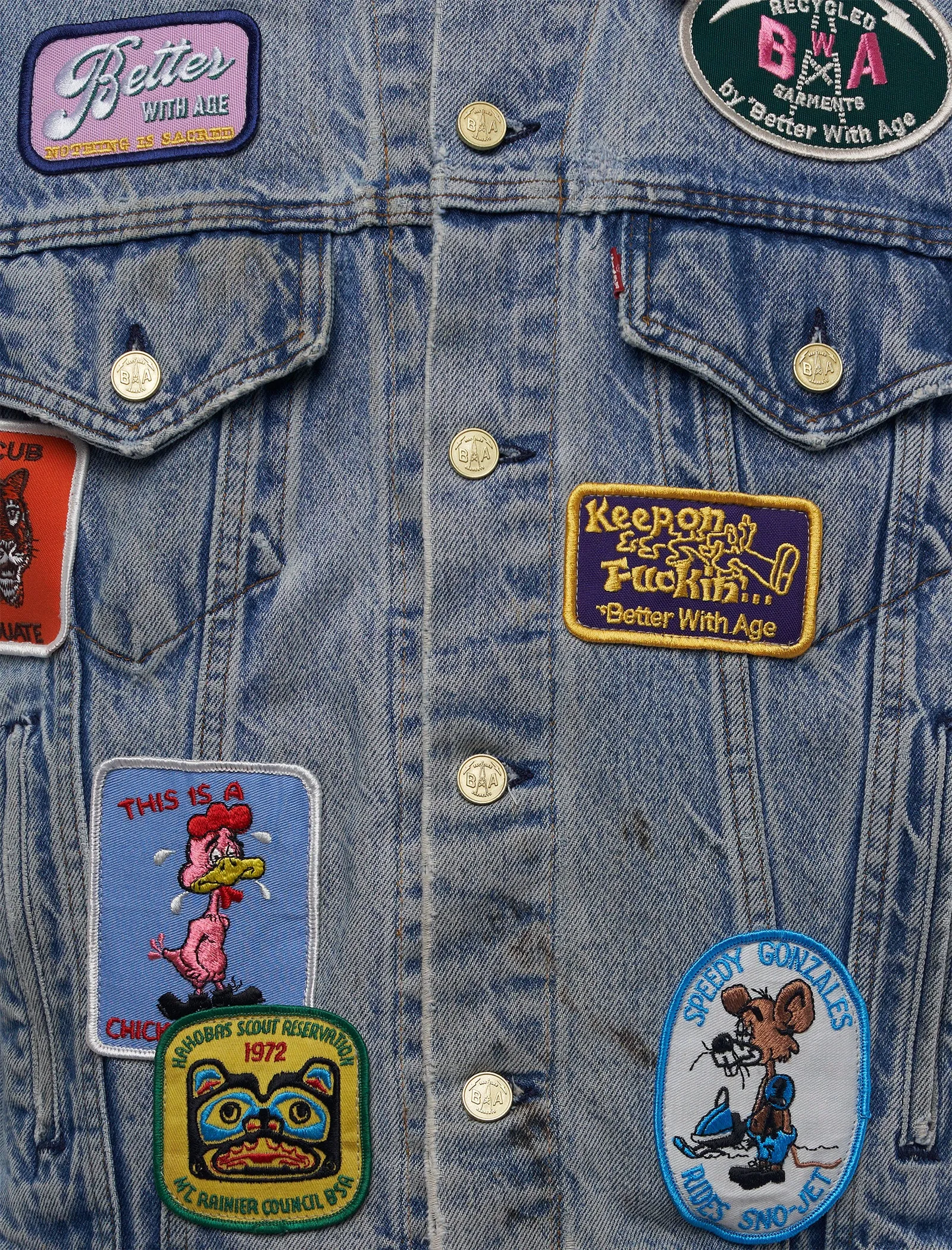 RVRS DENIM JACKET