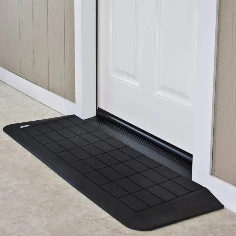 Safepath Door Threshold Ramps from Recycled Rubber