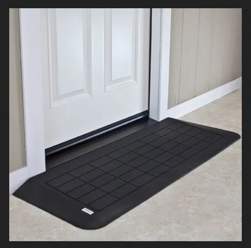 Safepath Door Threshold Ramps from Recycled Rubber