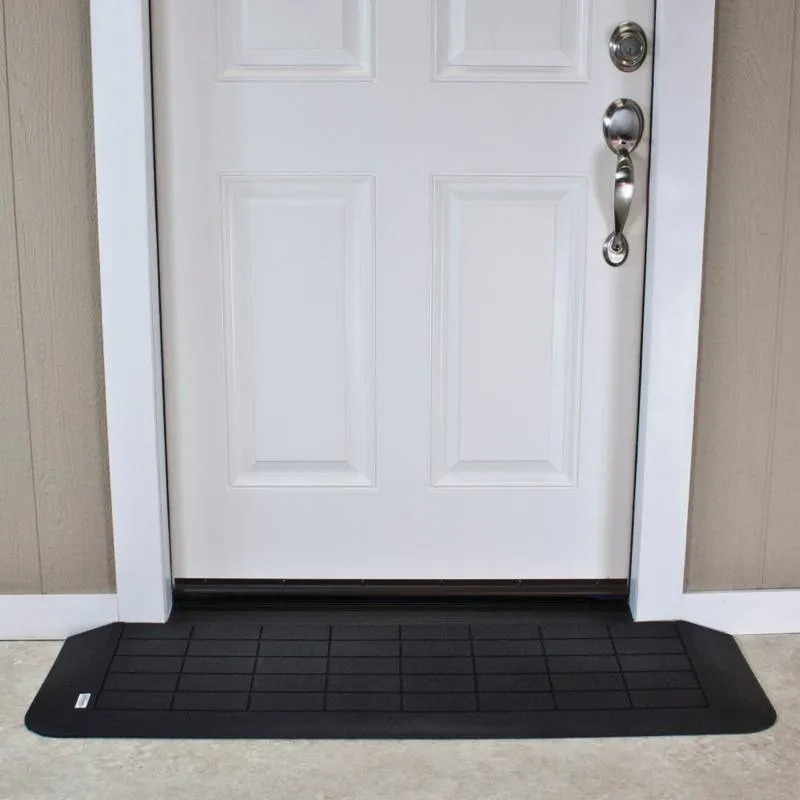 Safepath Door Threshold Ramps from Recycled Rubber