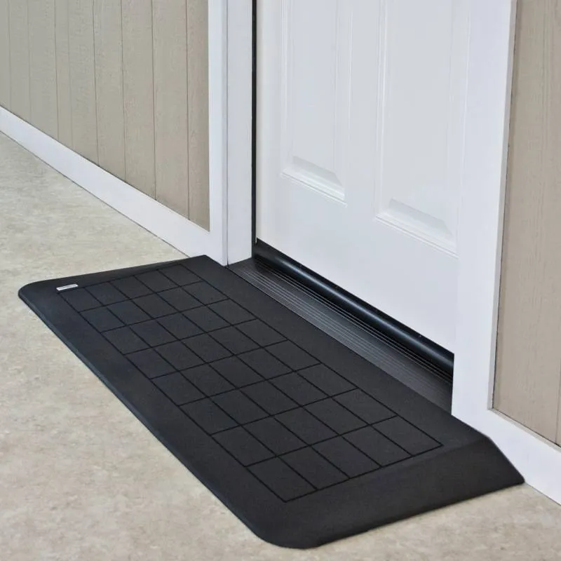 Safepath Door Threshold Ramps from Recycled Rubber