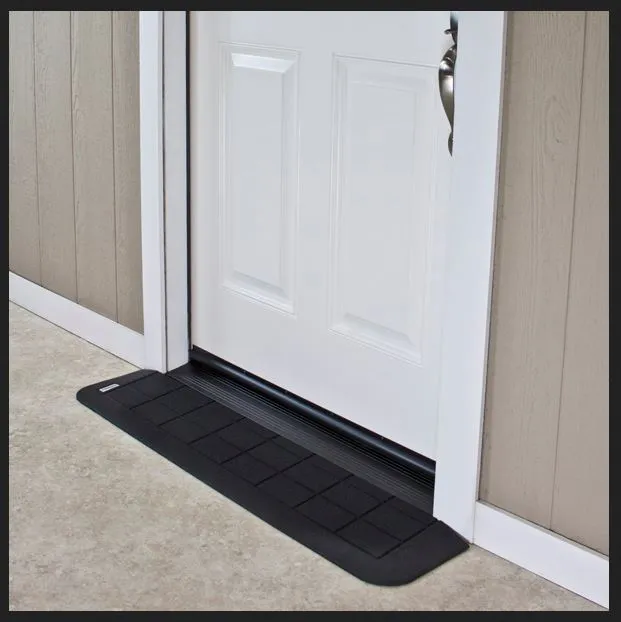 Safepath Door Threshold Ramps from Recycled Rubber