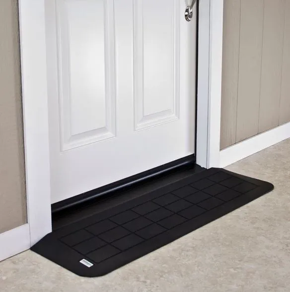 Safepath Door Threshold Ramps from Recycled Rubber