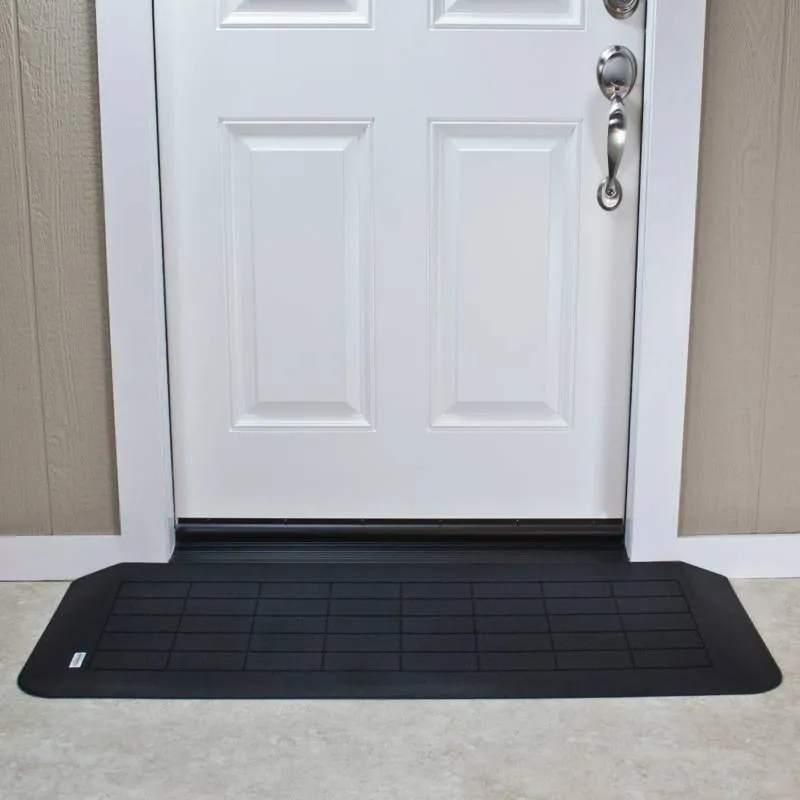 Safepath Door Threshold Ramps from Recycled Rubber
