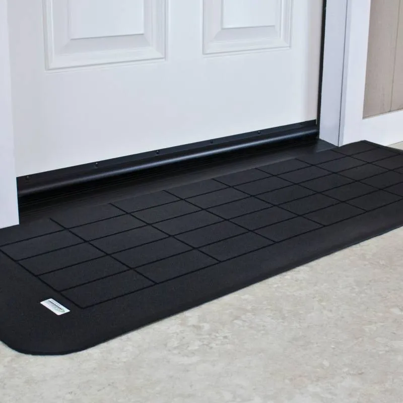 Safepath Door Threshold Ramps from Recycled Rubber
