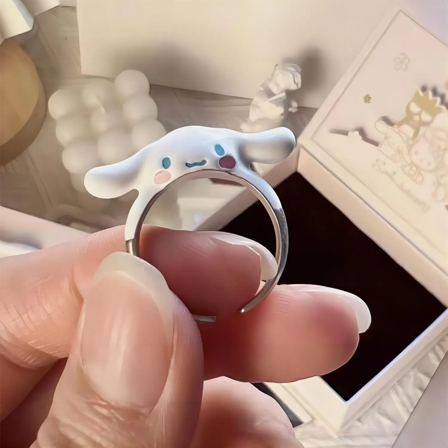 Sanrio Enamel Cinnamoroll Ring