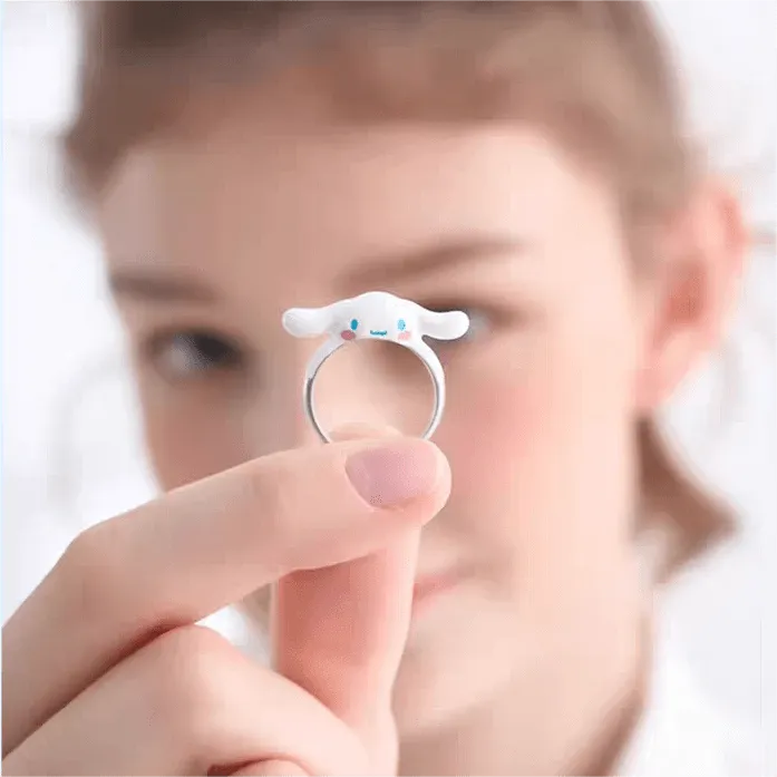 Sanrio Enamel Cinnamoroll Ring
