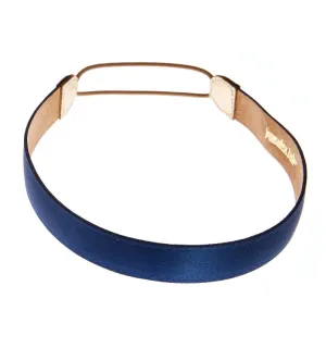 Satin Headband in Lake