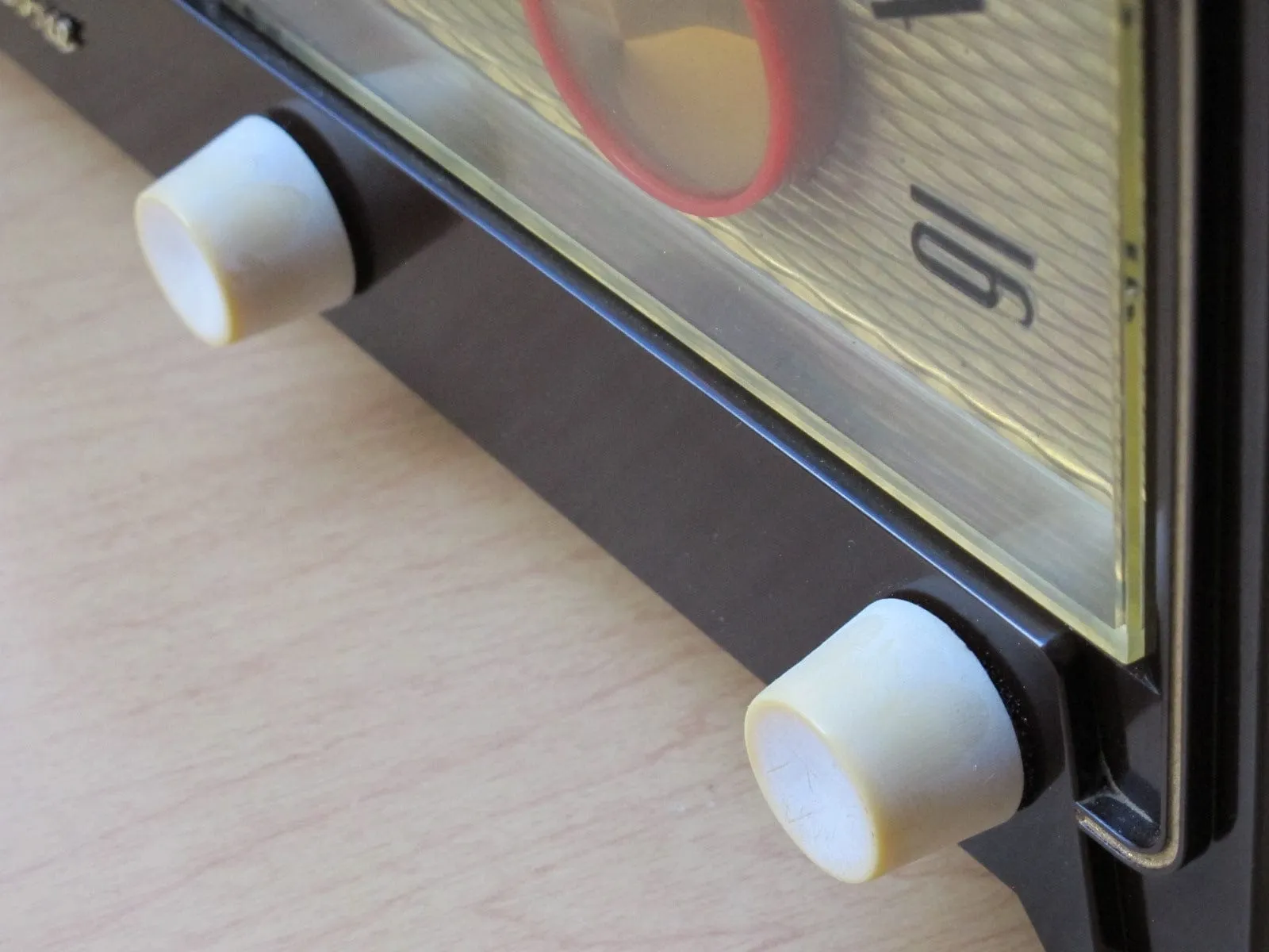 Sears Silvertone Brown Bakelite Radio from the 1950's