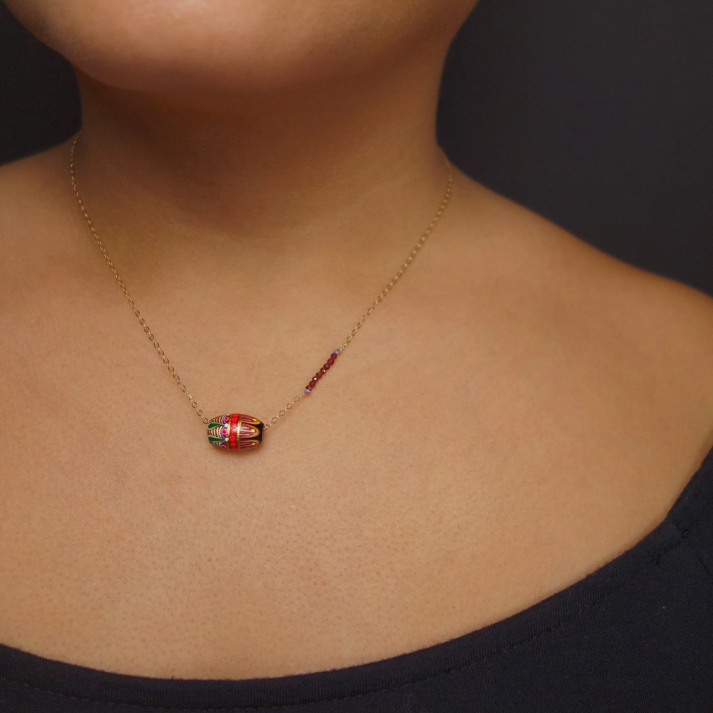 Sencillo   Gems Necklace