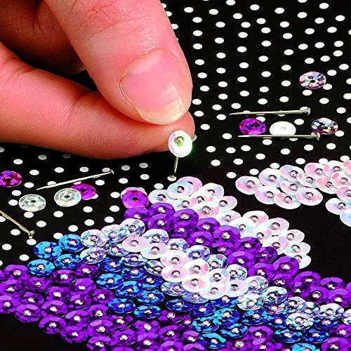 Sequin Art® Blue, Westie, Sparkling Arts and Crafts Picture Kit