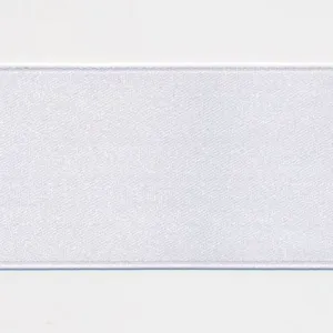 Silky Satin Ribbon #100 Pale Silver