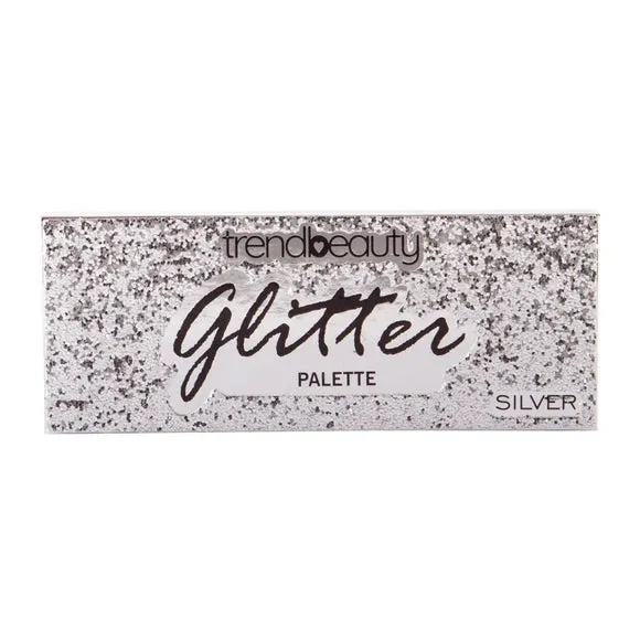 Silver Glitter 10 Color Eyeshadow Palette