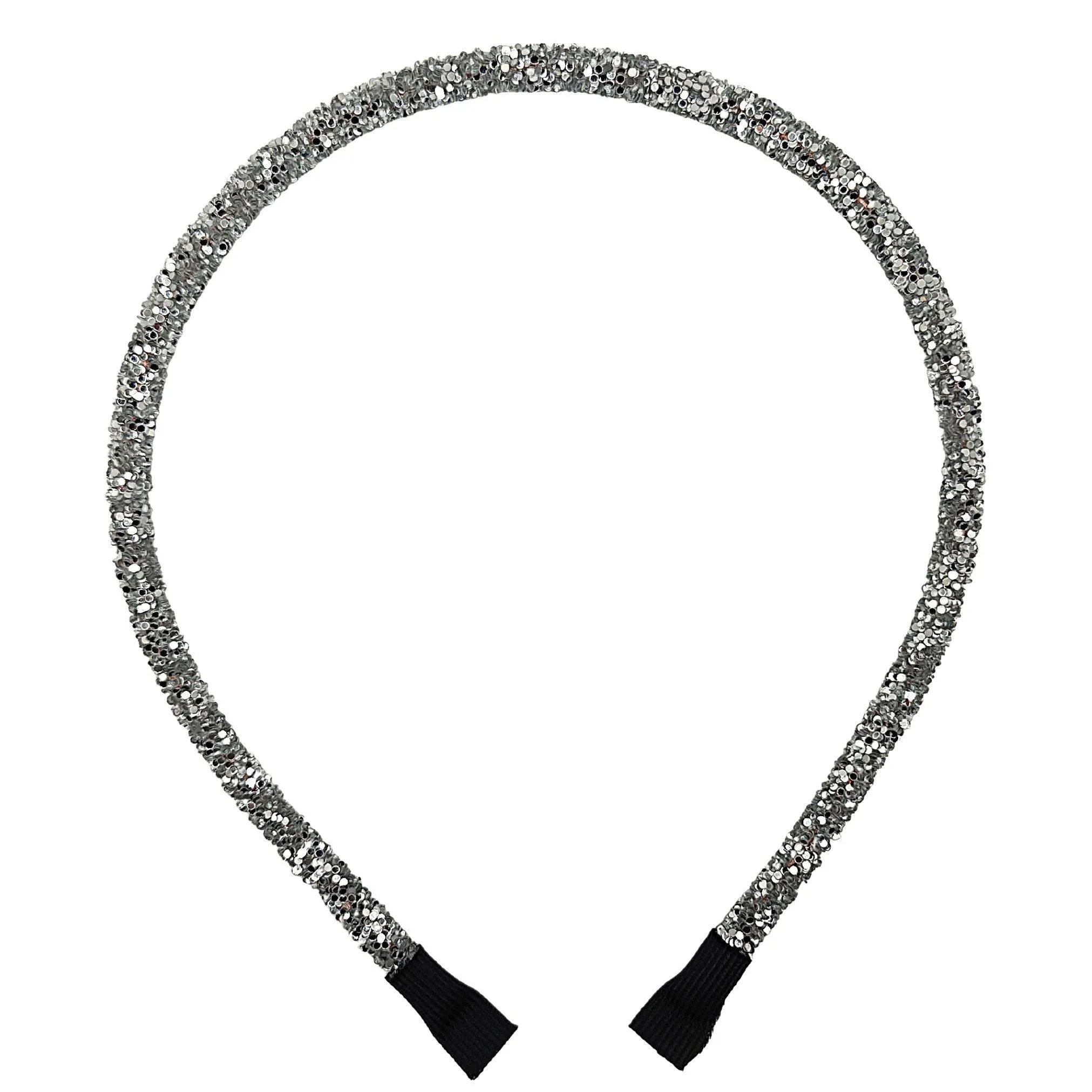 Silver | Glitter Headband