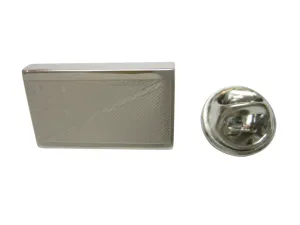 Silver Toned Etched Solomon Islands Flag Lapel Pin