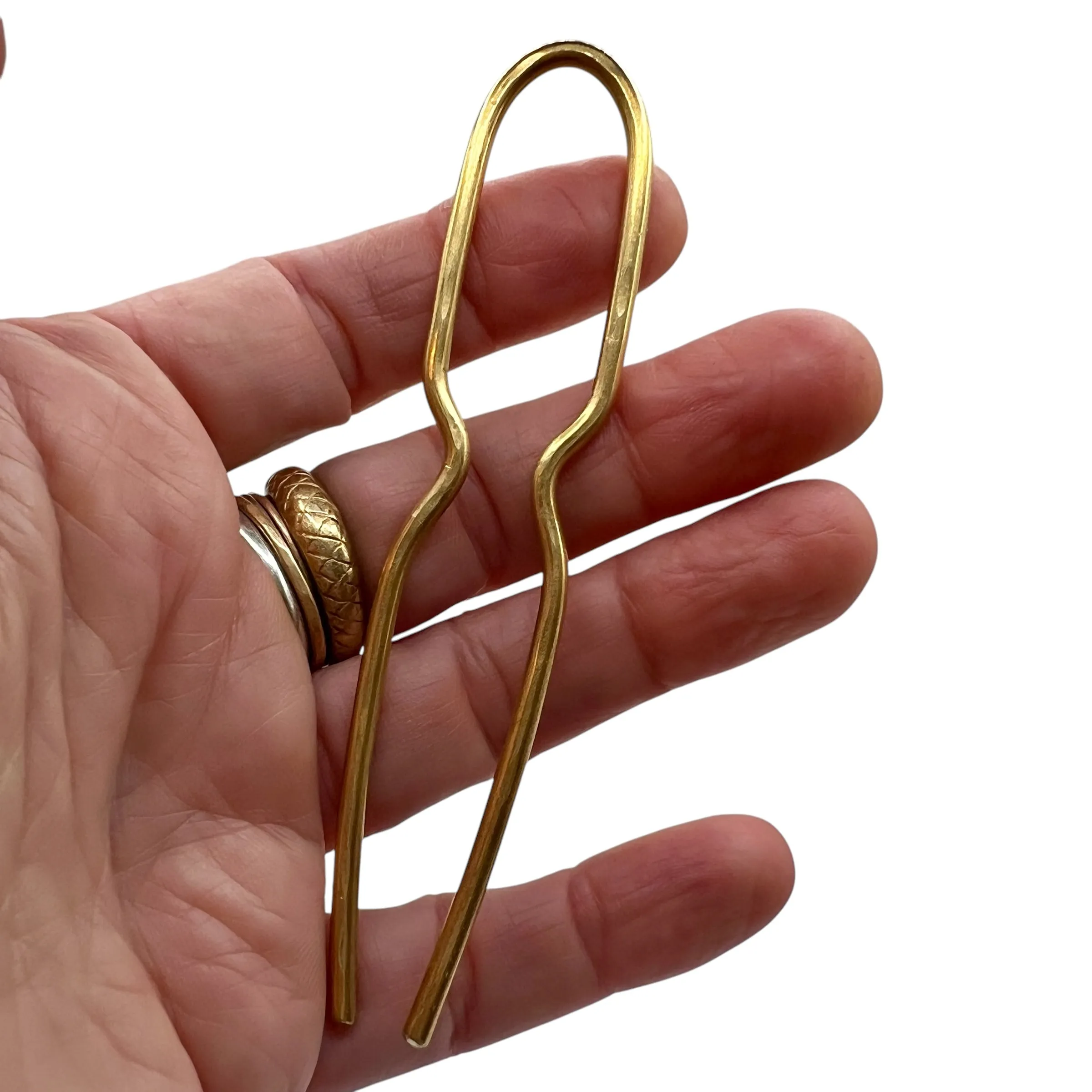 Simple Brass Hairpin