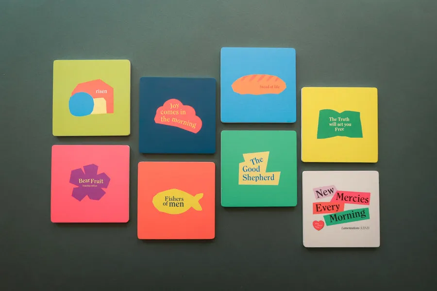 (Simple Geometry) Fishers of Men {Coasters}