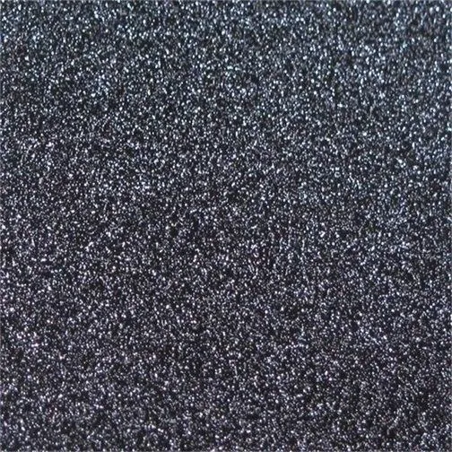Single Sided Glitter - Black