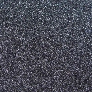 Single Sided Glitter - Black