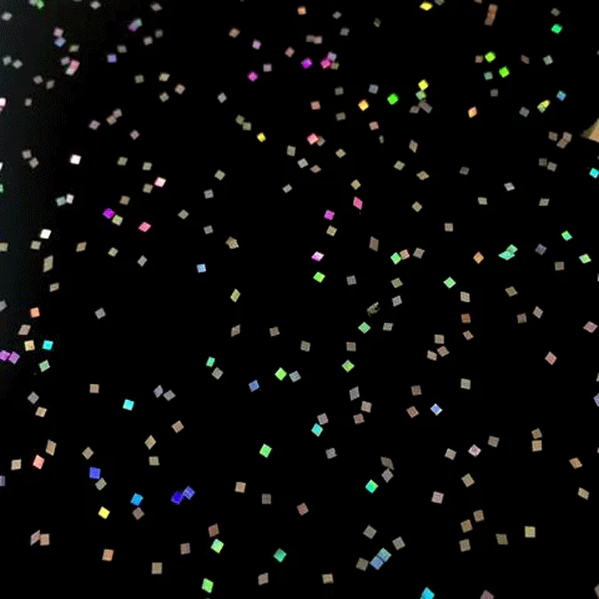 Single Sided Glitter - Galaxy