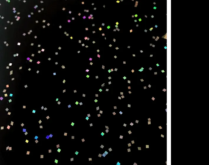 Single Sided Glitter - Galaxy