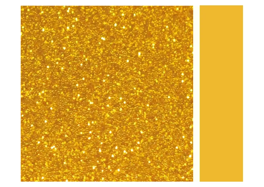 Single Sided Glitter - Gold