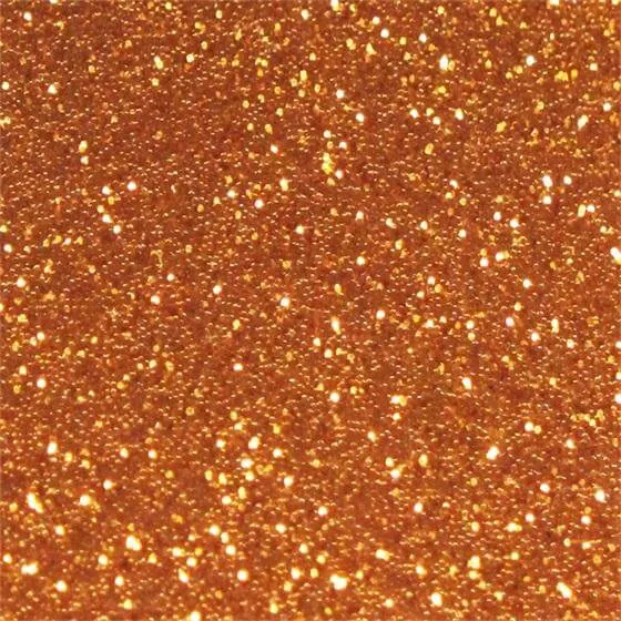 Single Sided Glitter - Orange