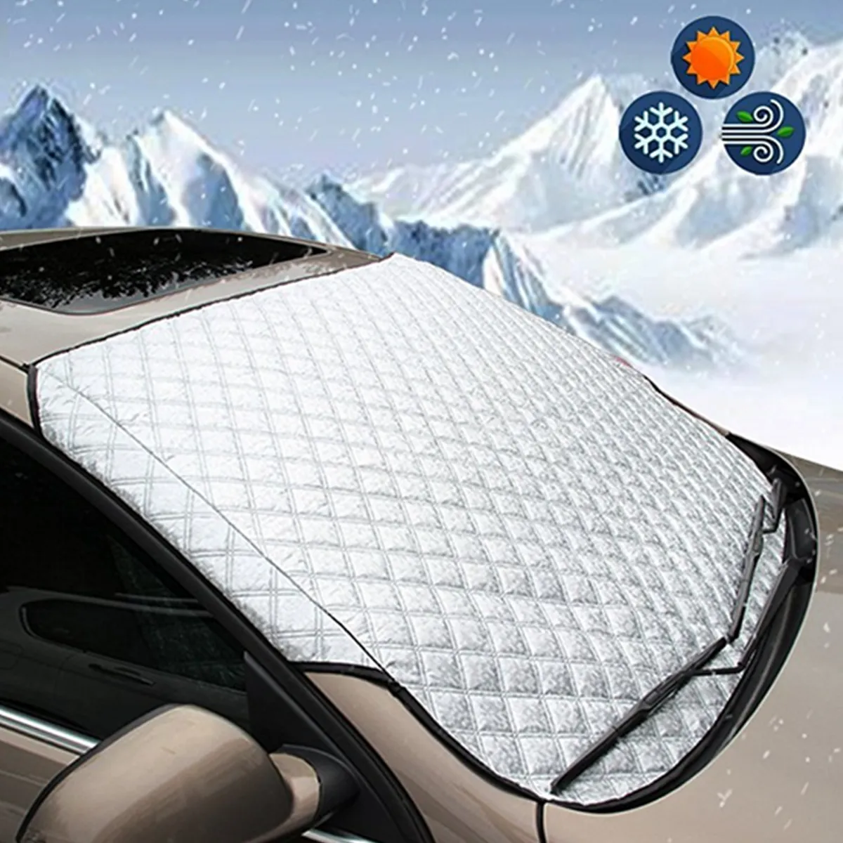 SnowShield Magnetic Windshield Protector